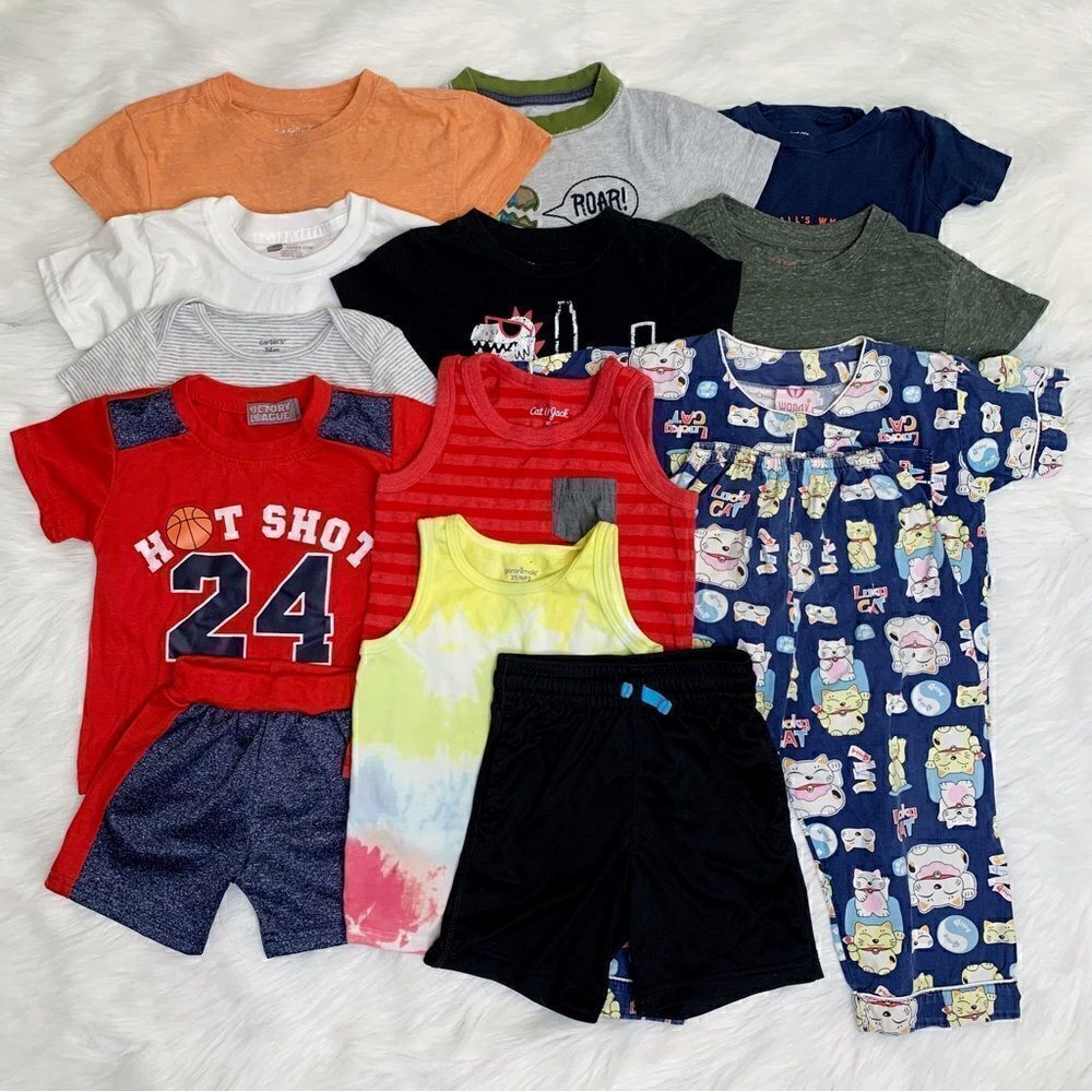 2T Baby Boy Summer Clothes LOT